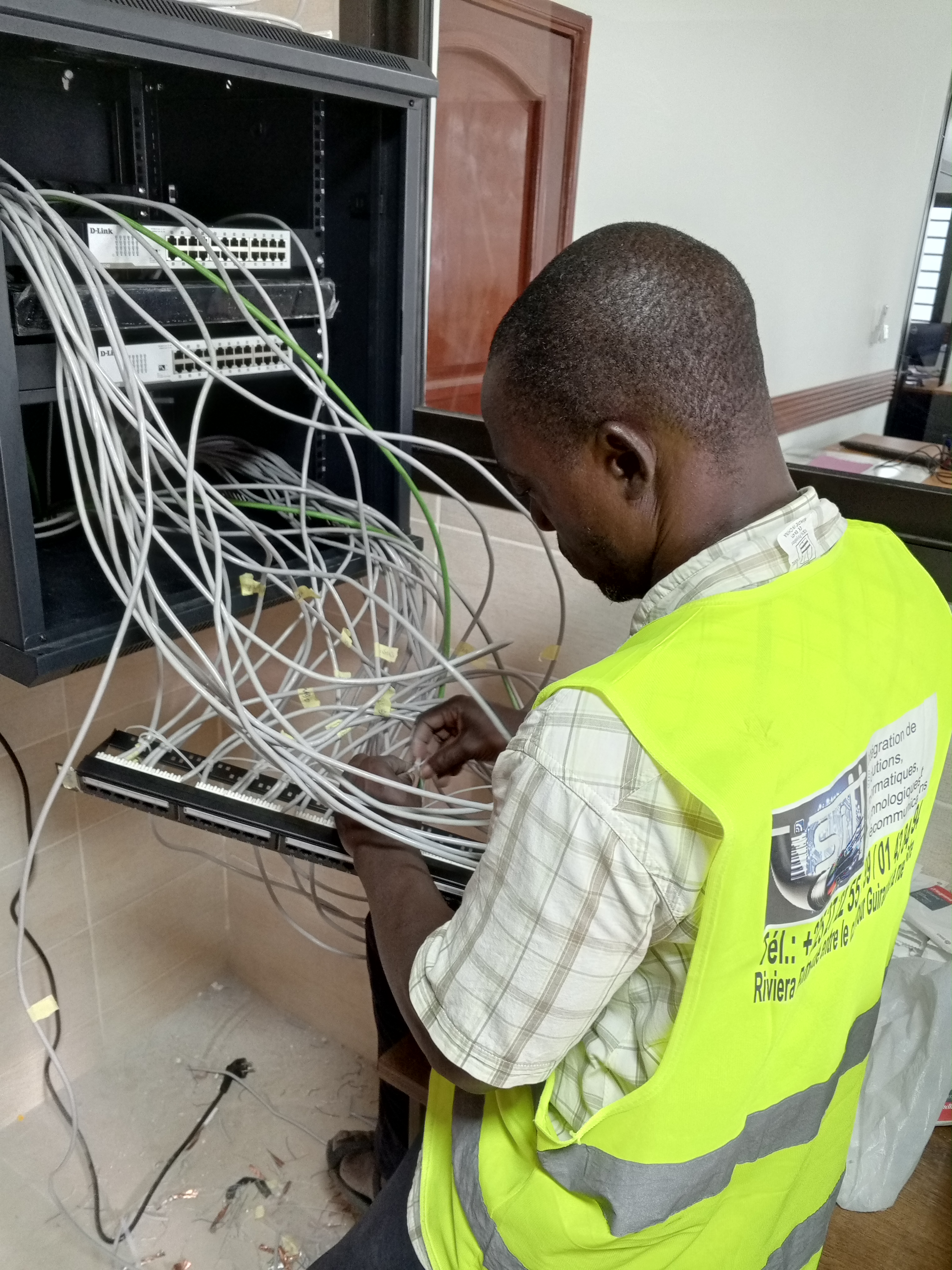 Traitement fibre optique