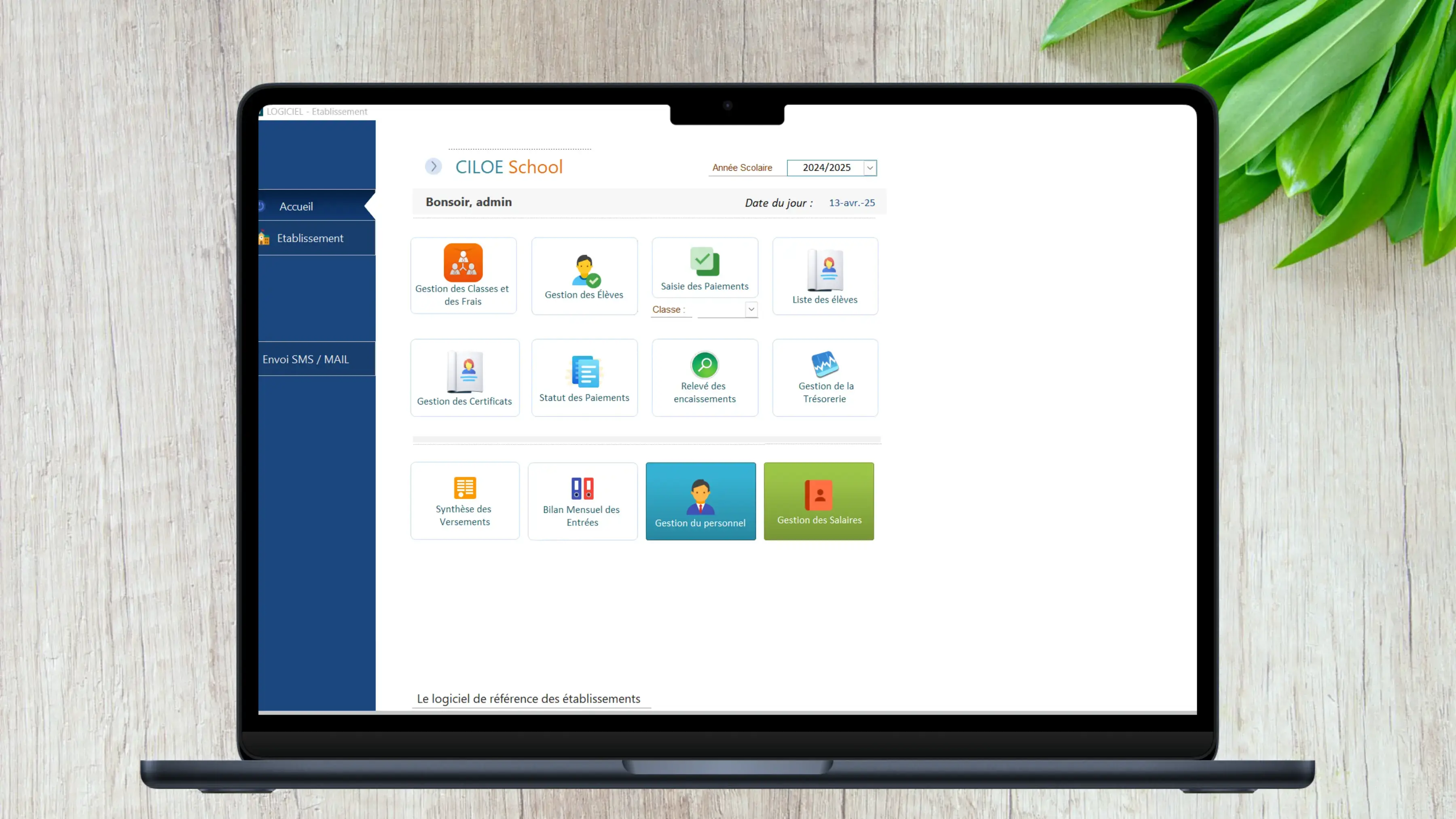 Logiciel de gestion d'établissement scolaire